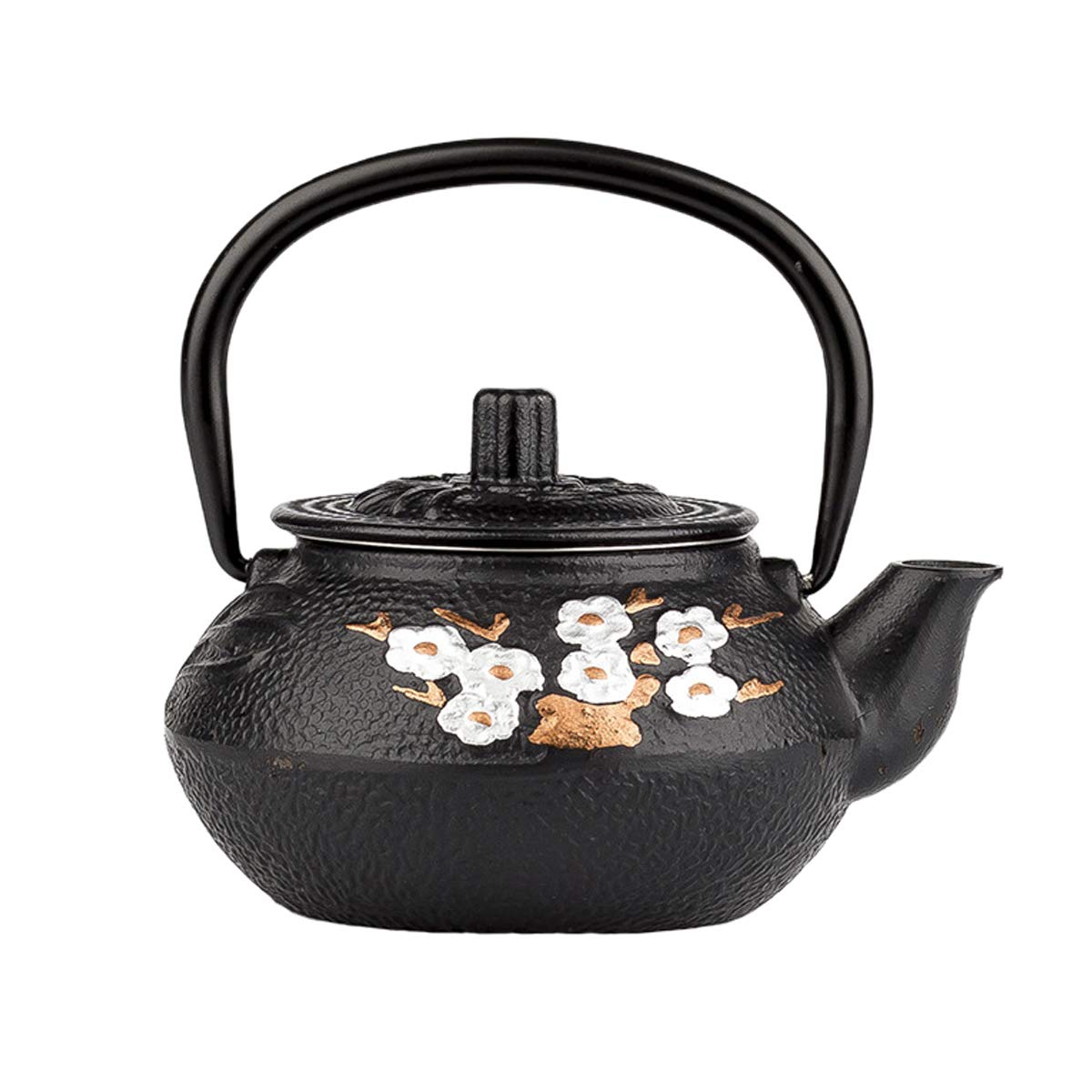 Amazon｜鉄瓶 急須 南部鉄器 鉄分補給 鉄びん 茶こし付き ih対応(梅